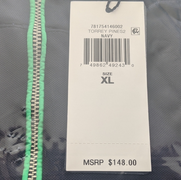 Ralph Lauren Polo Golf 1/4 Zip Navy Pullover - Picture 9 of 9